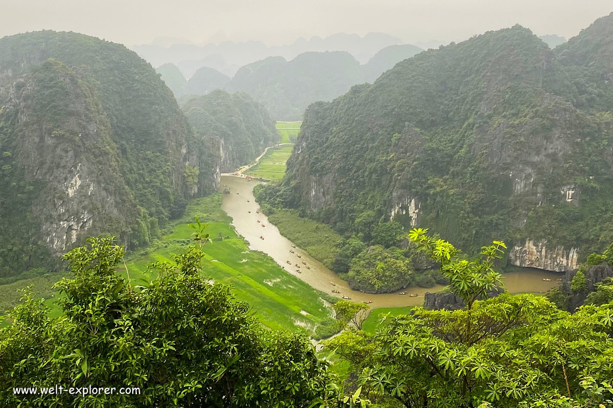 Sehenswürdigkeiten in Ninh Binh Provinz in Vietnam