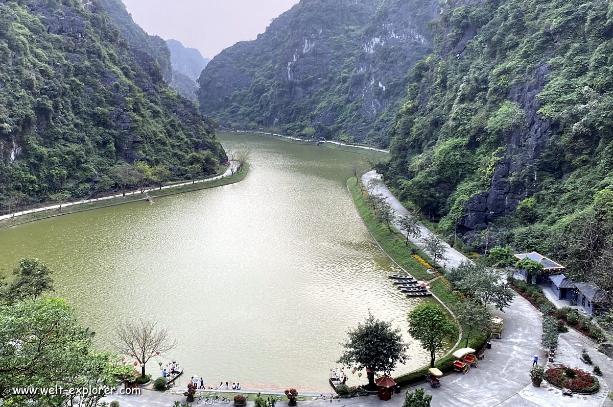 See Ninh Binh Provinz in Vietnam