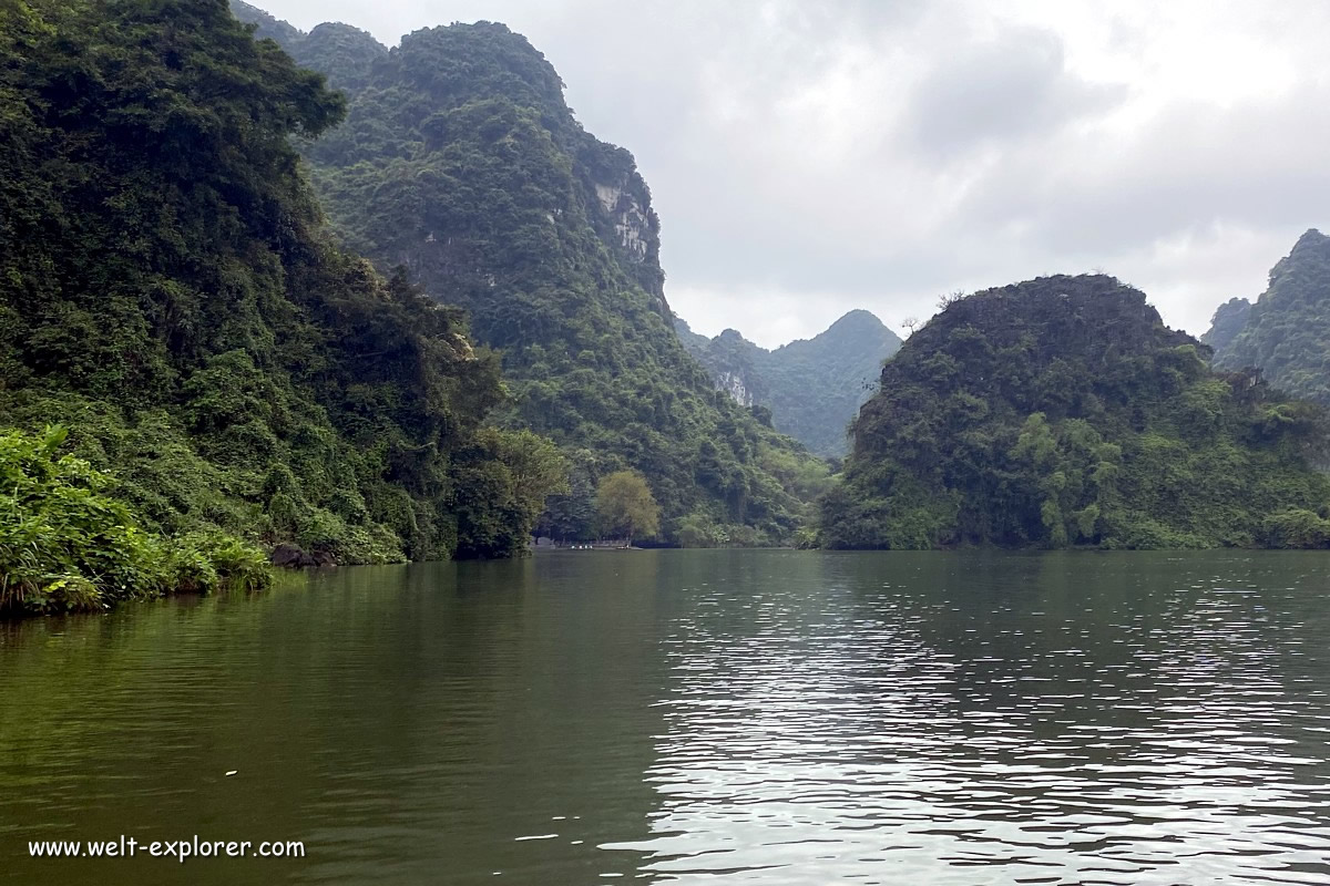 Landschaft bei Trang An