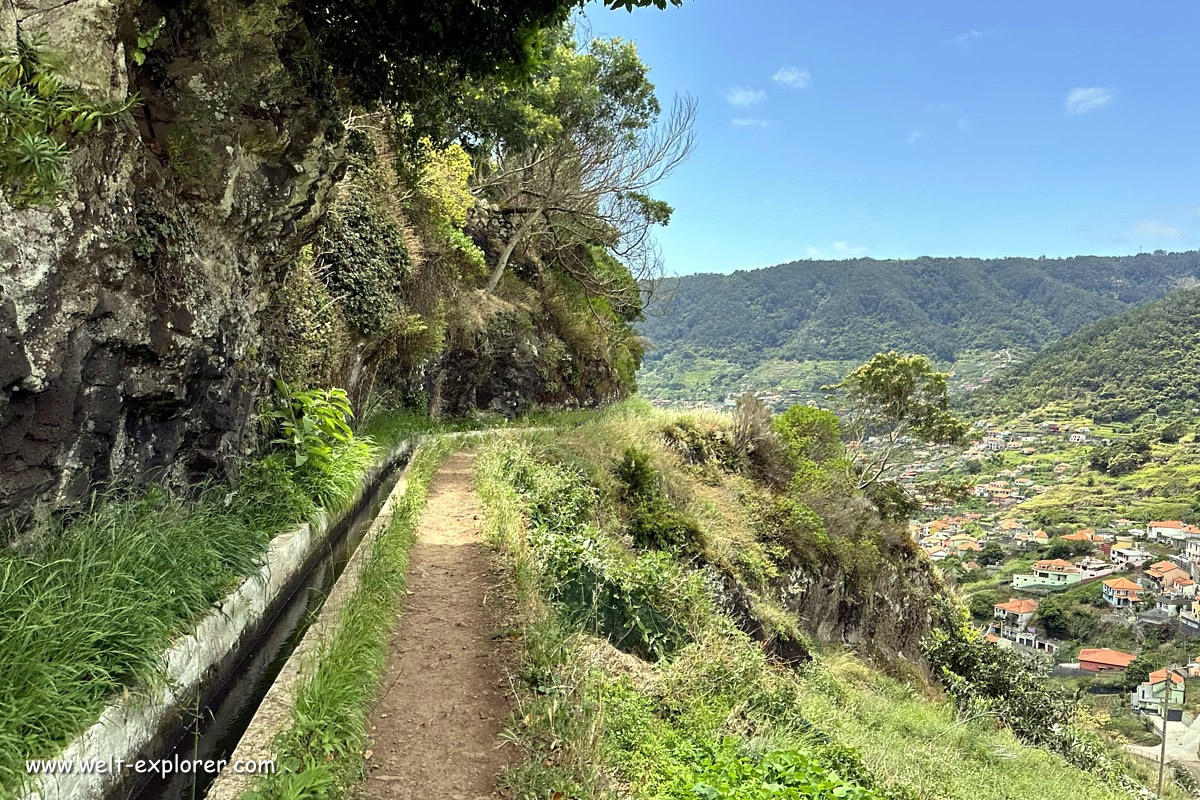 Levada-Wanderung auf der Insel Madeira