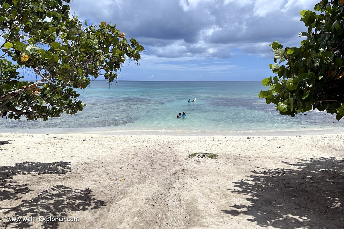 Strand in der Bucht von Bayahibe