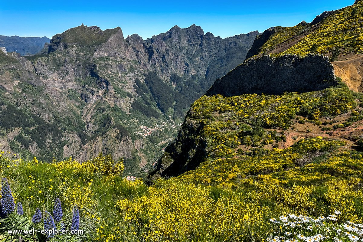 Wandern beim Pico Ruivo und Pico Arieiro