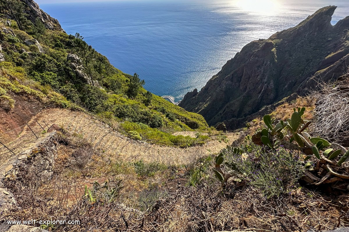 Wanderweg und Route für den Aktivurlaub auf Madeira