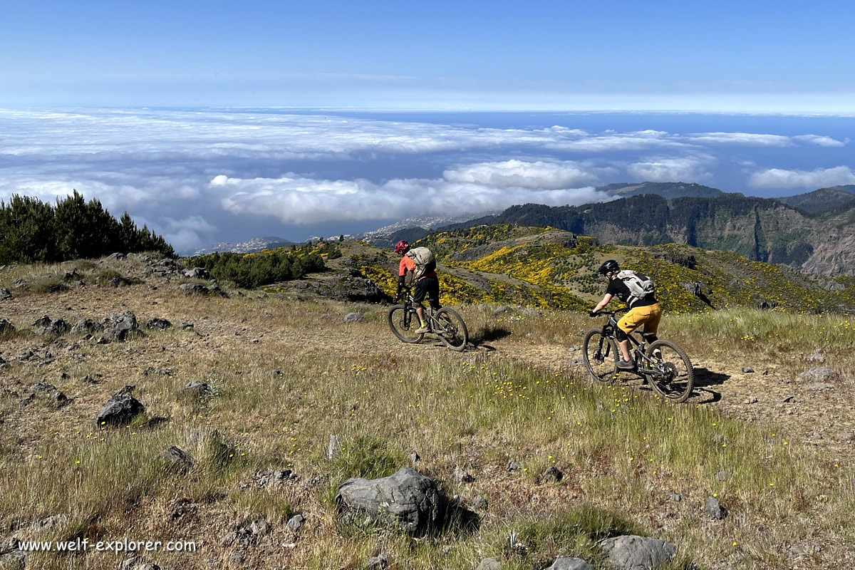 Mountainbiking auf der Insel Madeira