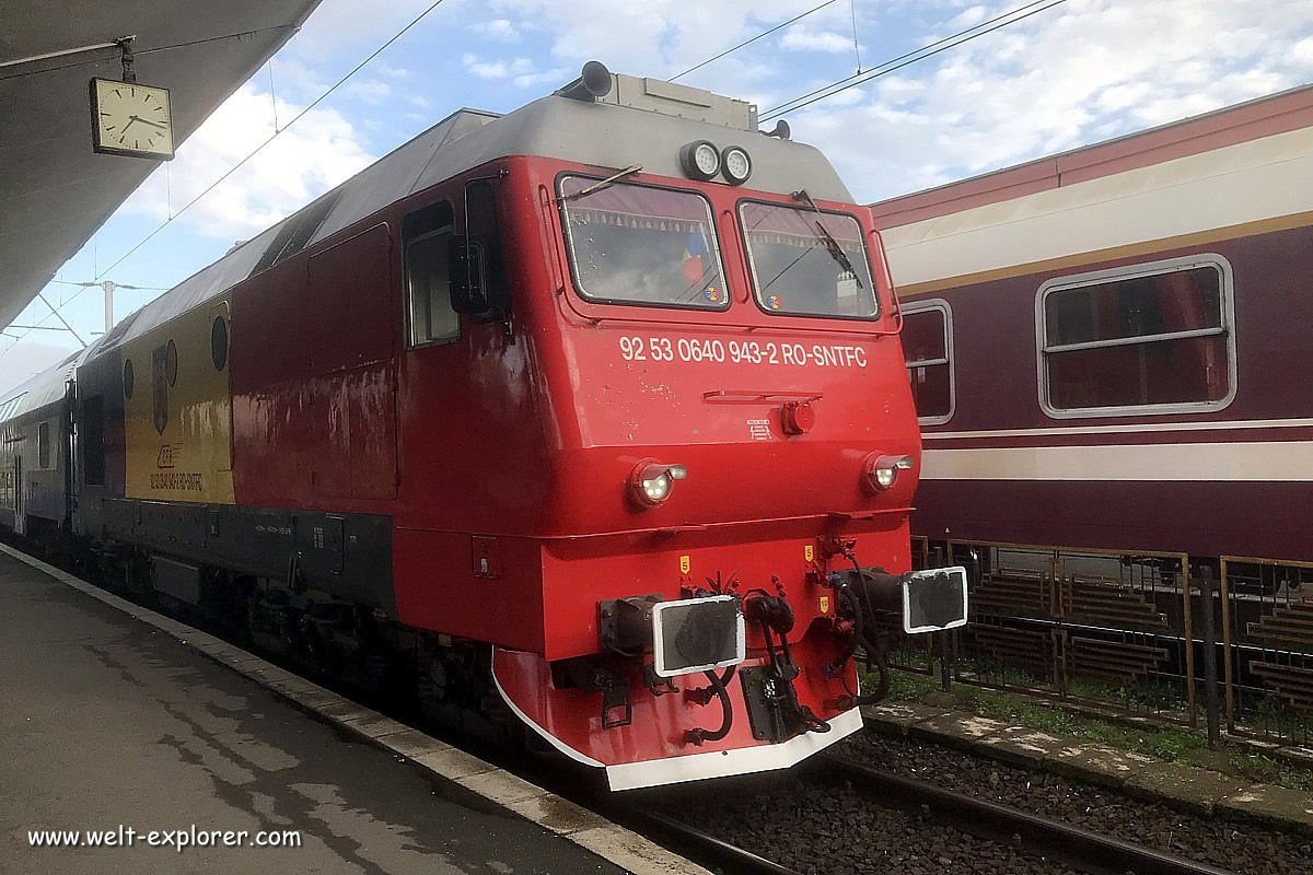 Lokomotive der rumänischen Staatsbahn CFR