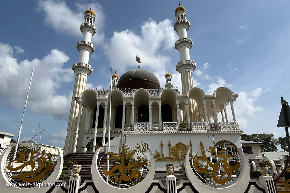 Moschee Keizerstraat in Surinames Hauptstadt