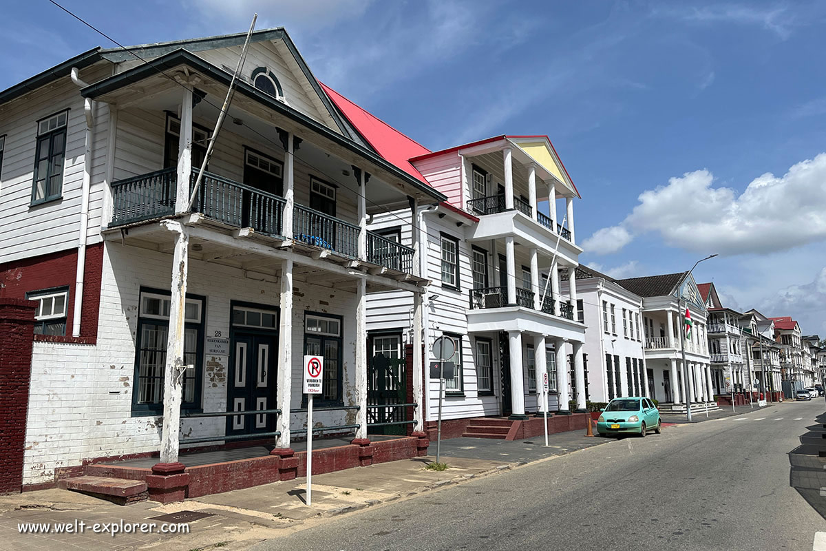 Niederländische Architektur in Paramaribo