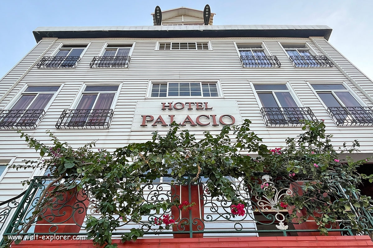 Schlafen und Unterkunft im Hotel Palacio in Paramaribo