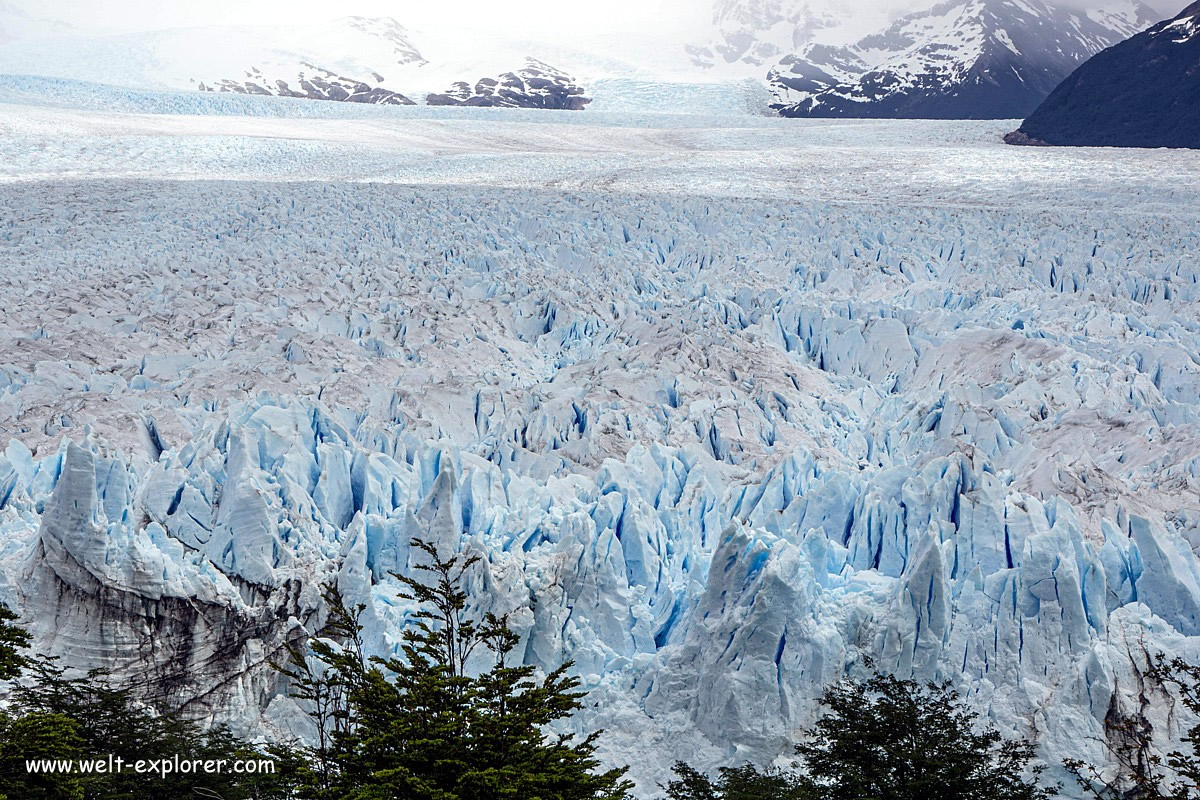 Eis und Gletscher im Perito Moreno Nationalpark