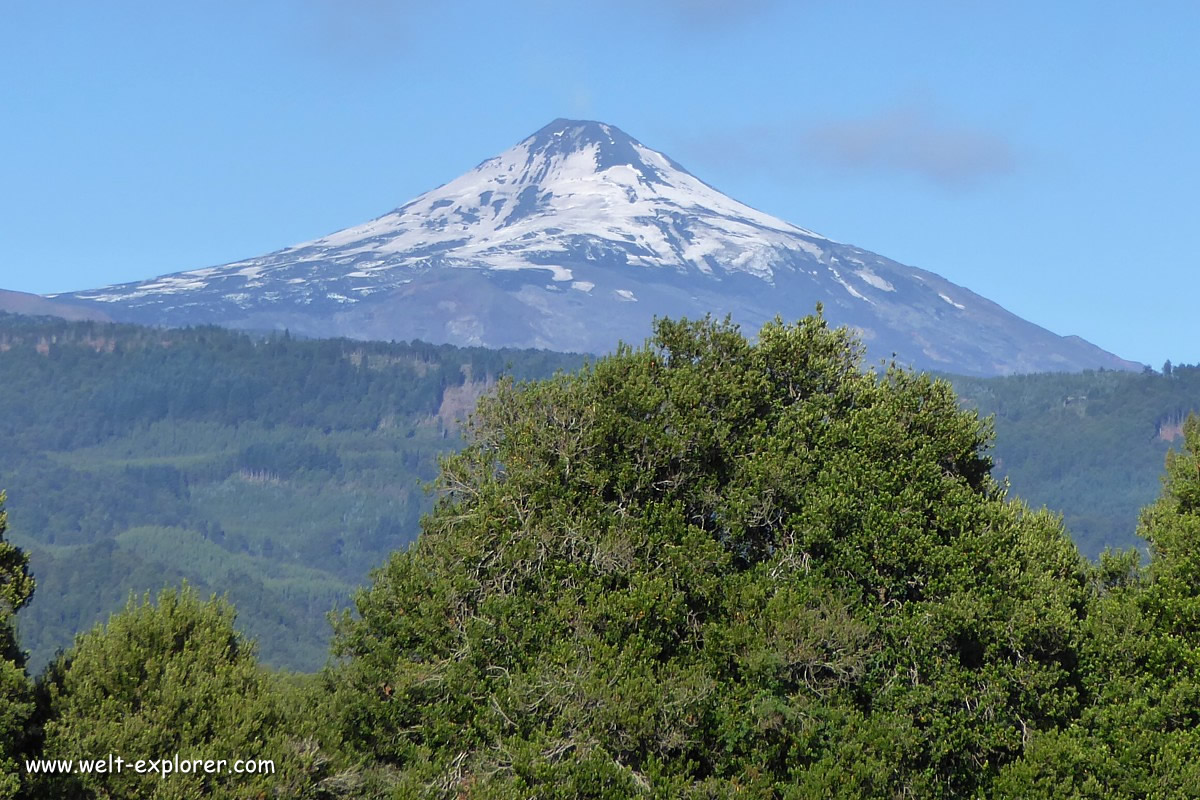 Tour und Besteigung des Vulkan Villarica bei Pucon